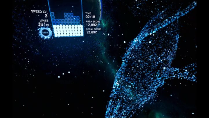 テトリスエフェクト VRプレイ